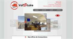 Desktop Screenshot of agencevaldeloire.com